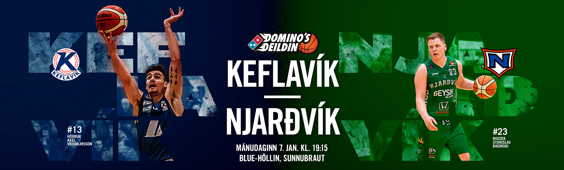 Domino's deild karla · Keflavík-Njarðvík í beinni í kvöld