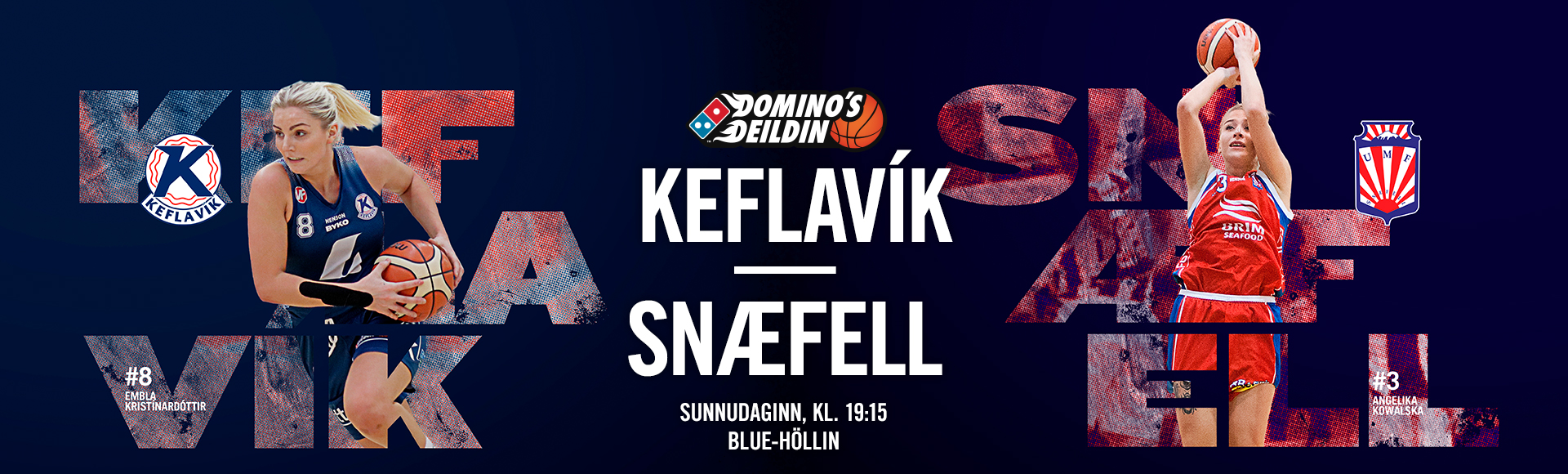 Domino's deild kvenna í kvöld · Keflavík-Snæfell í beinni á Stöð 2 Sport