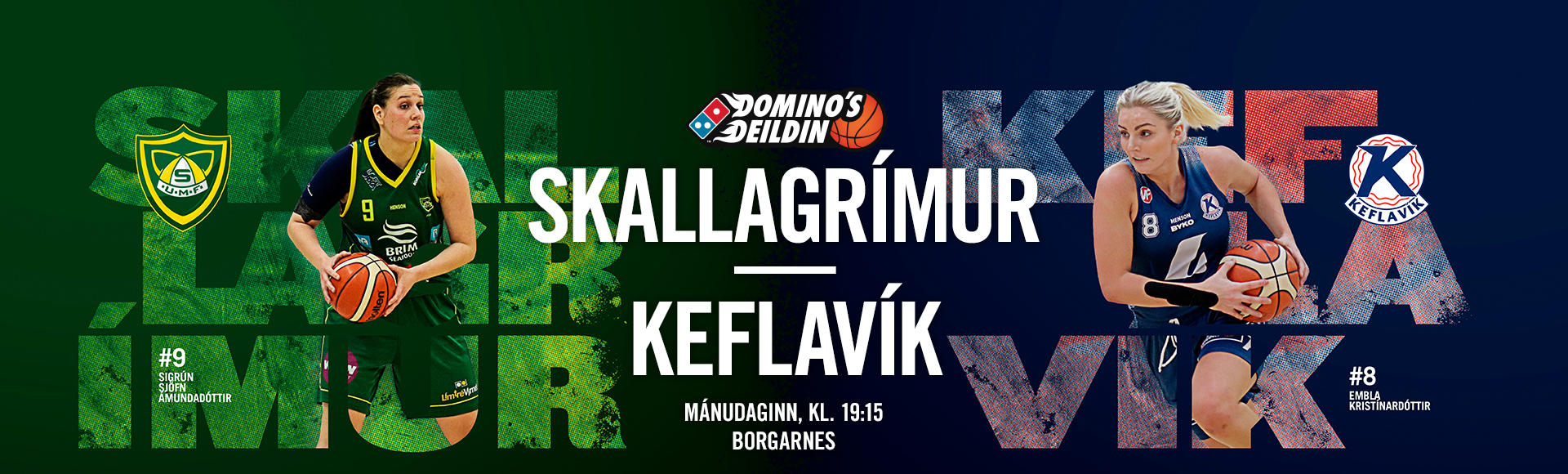 Domino's deild kvenna · Skallagrímur-Keflavík í kvöld