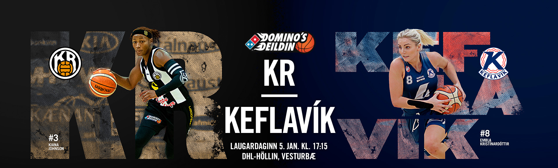 Domino's deild kvenna í dag · KR-Keflavík sýndur beint á Stöð 2 Sport