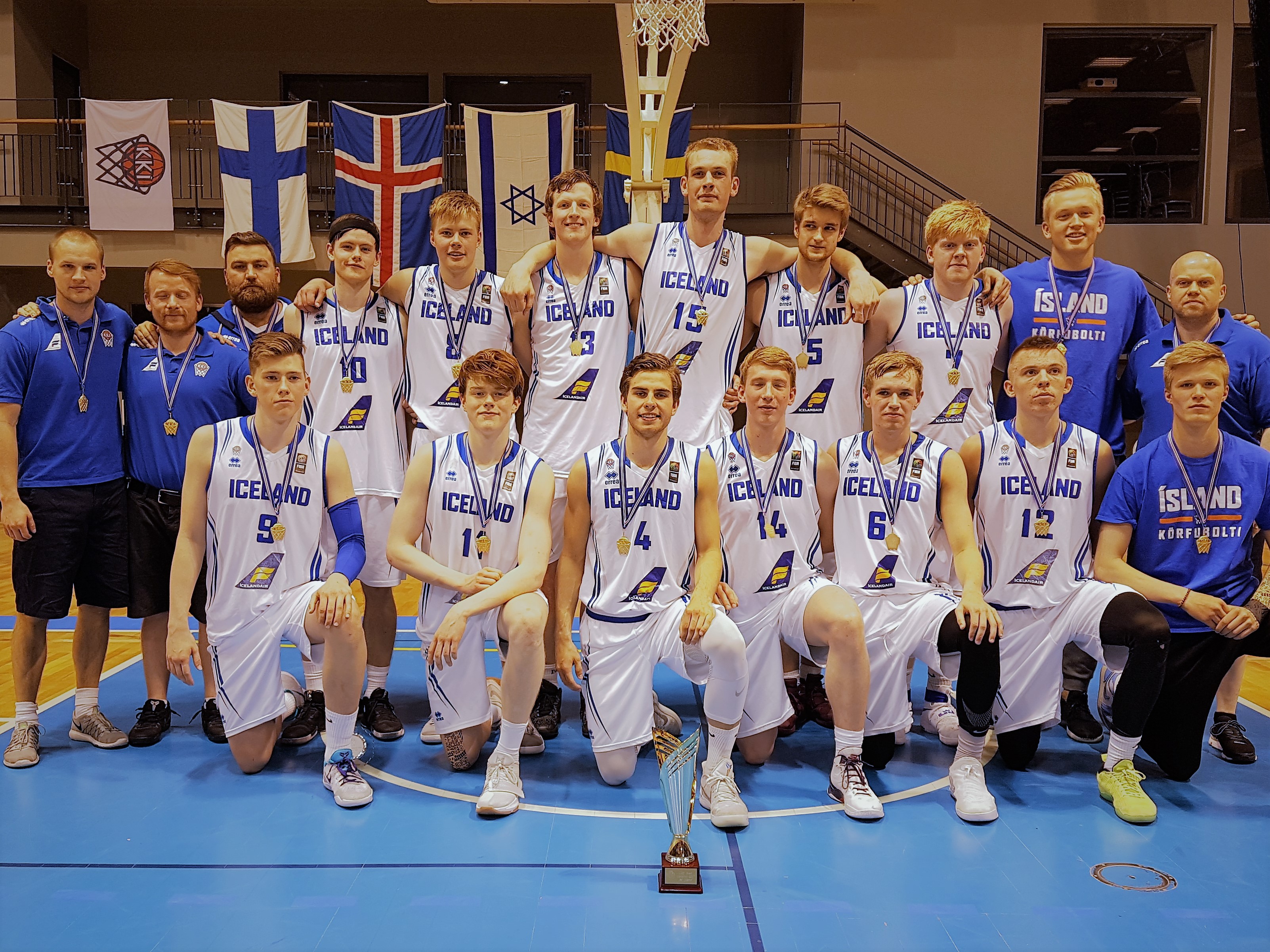 U20 landslið karla: Ísland vann mótið