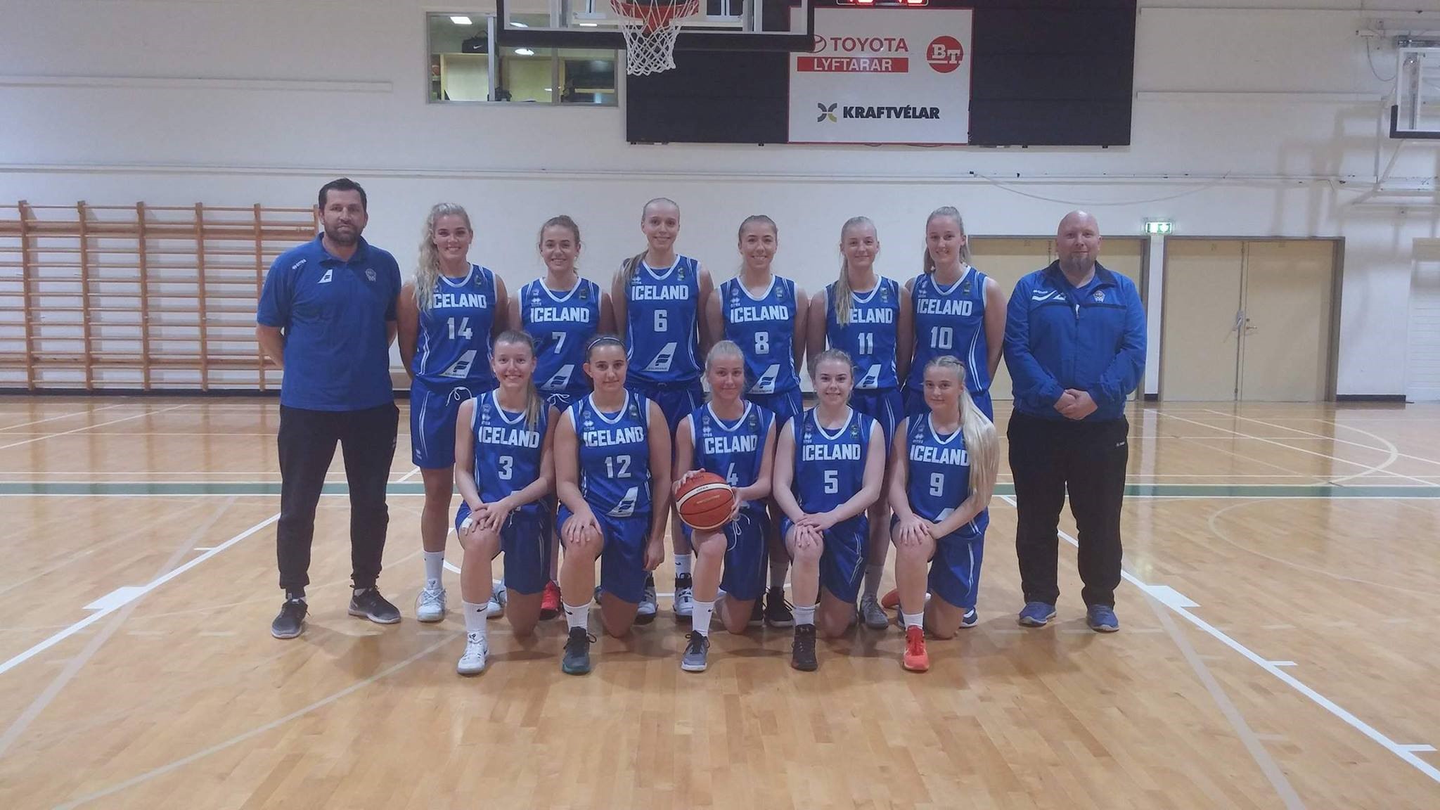 U20 ára landslið kvenna í Evrópukeppni FIBA