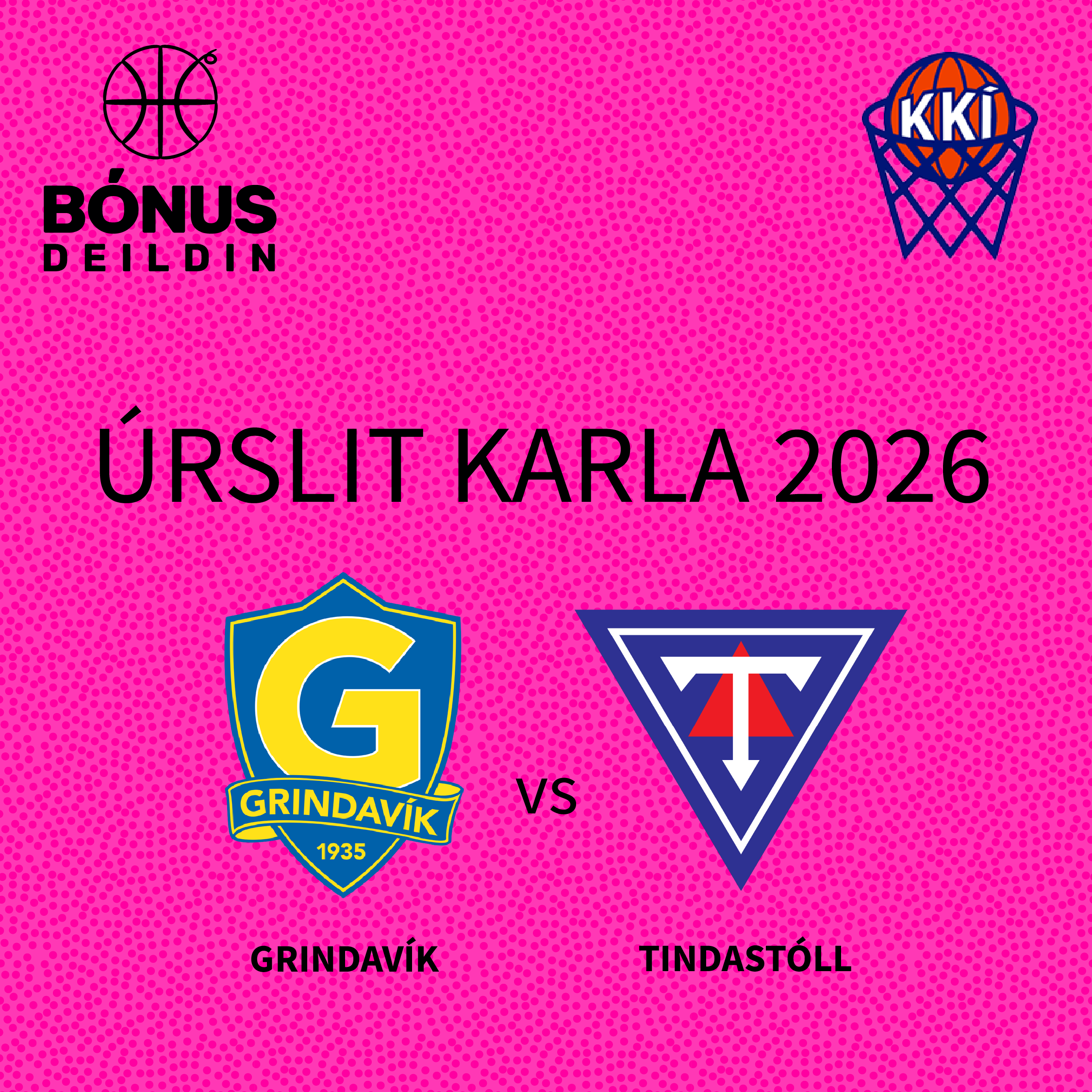 ÚRSLIT BÓNUS DEILDAR KARLA