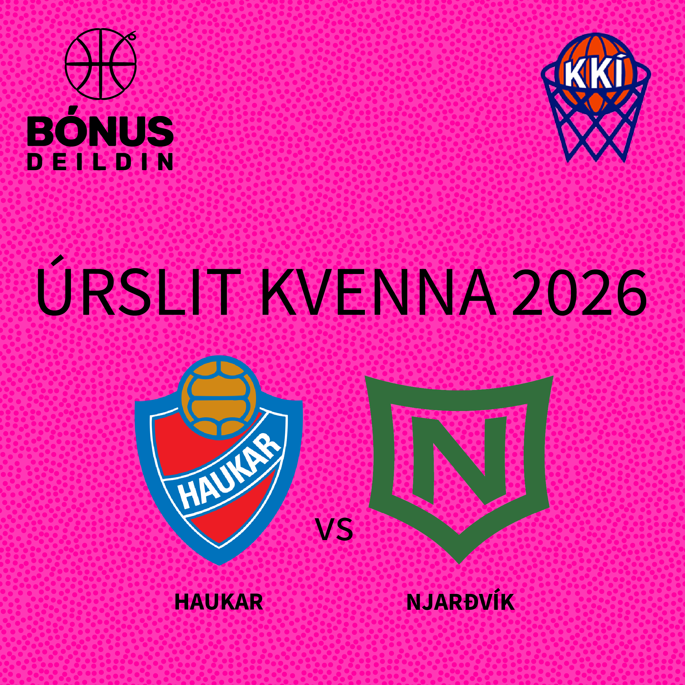 ÚRSLIT BÓNUS DEILDAR KVENNA