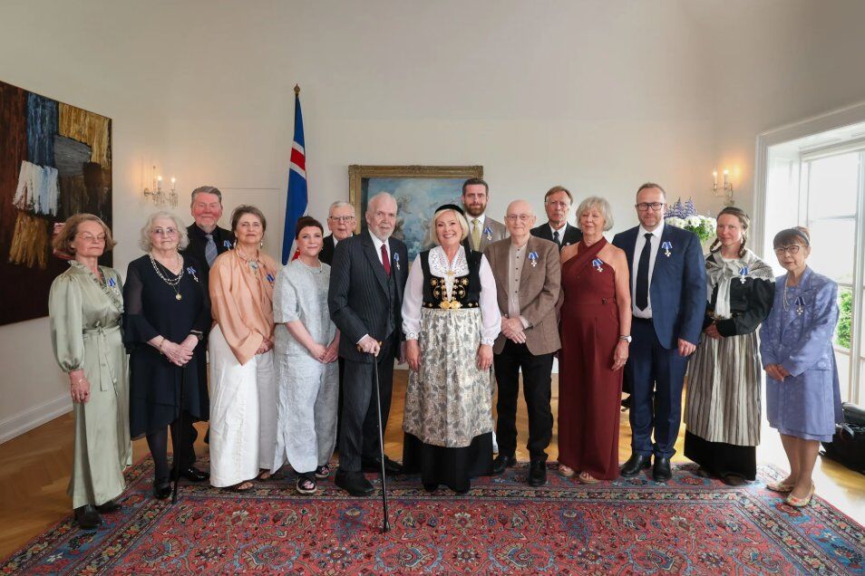 Ólafur Ólafsson sæmdur fálkaorðu forseta Íslands