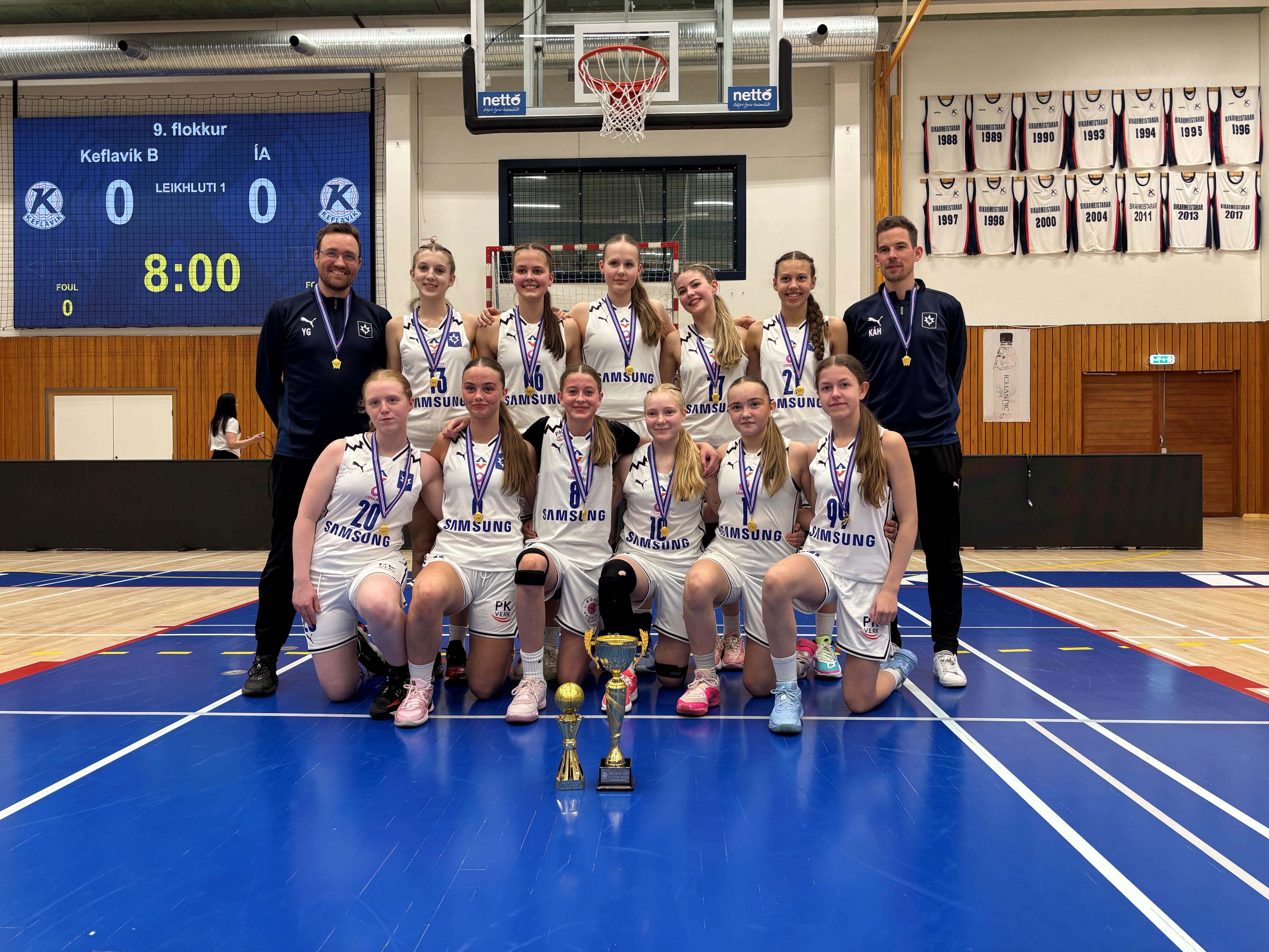 Stjarnan Íslandsmeistar í 9. flokki stúlkna