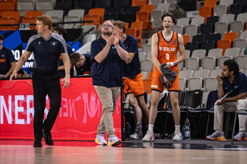 Bjarki Þór Davíðsson dómari í B-deild U20 EuroBasket í Bratislava