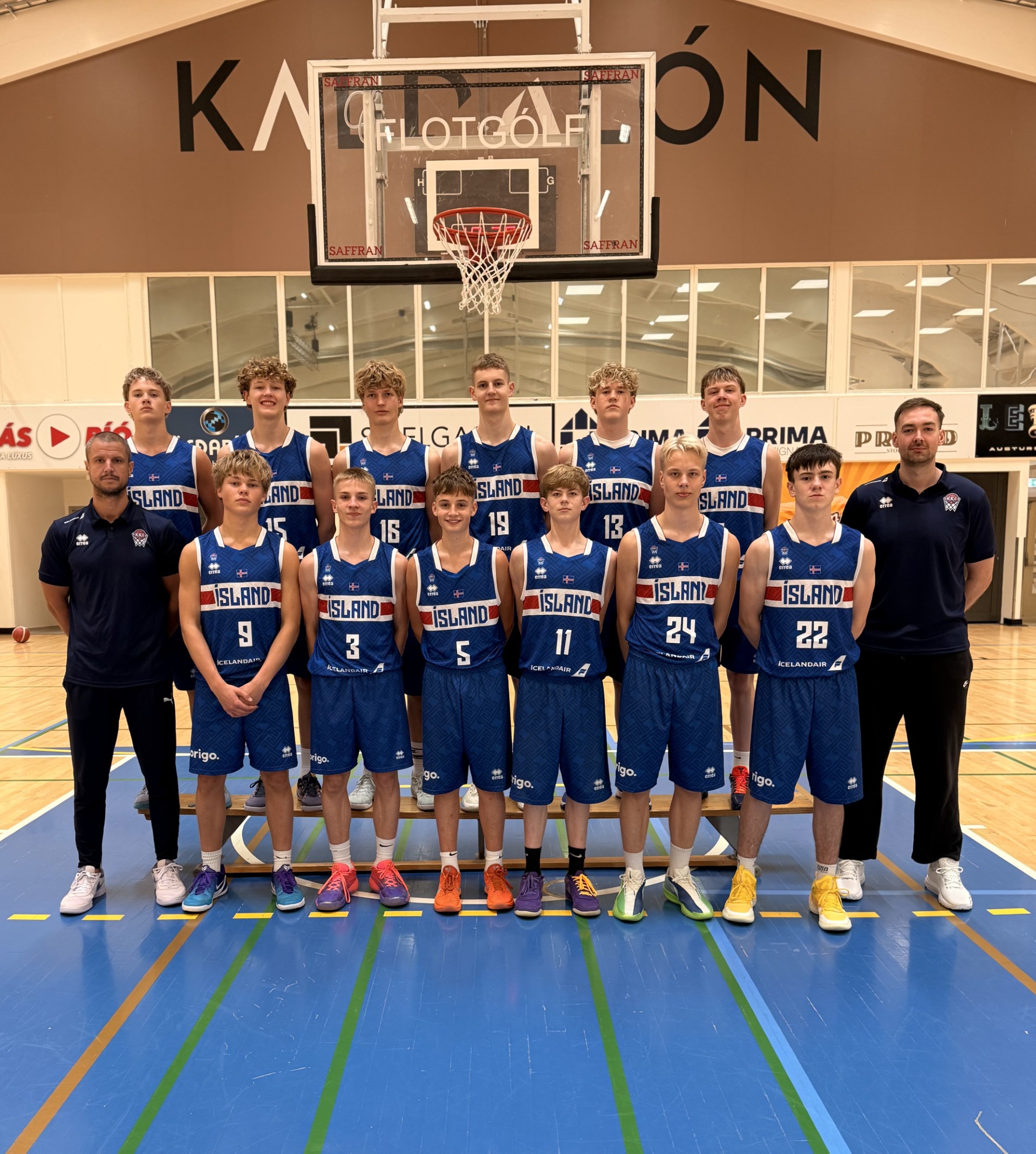 U15 ára landslið drengja er mætt á Nordic Open í Kisakallio í Finnlandi