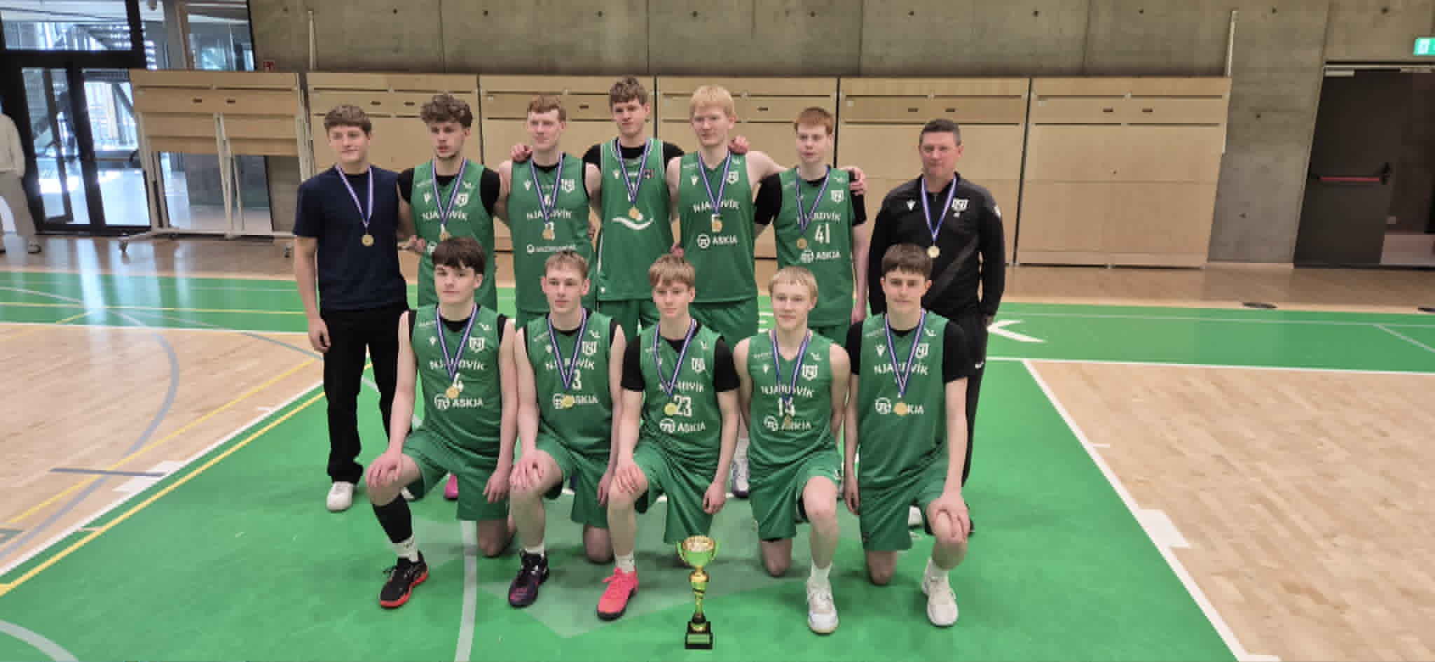 Njarðvík meistari í 12. flokki karla í 2. deild