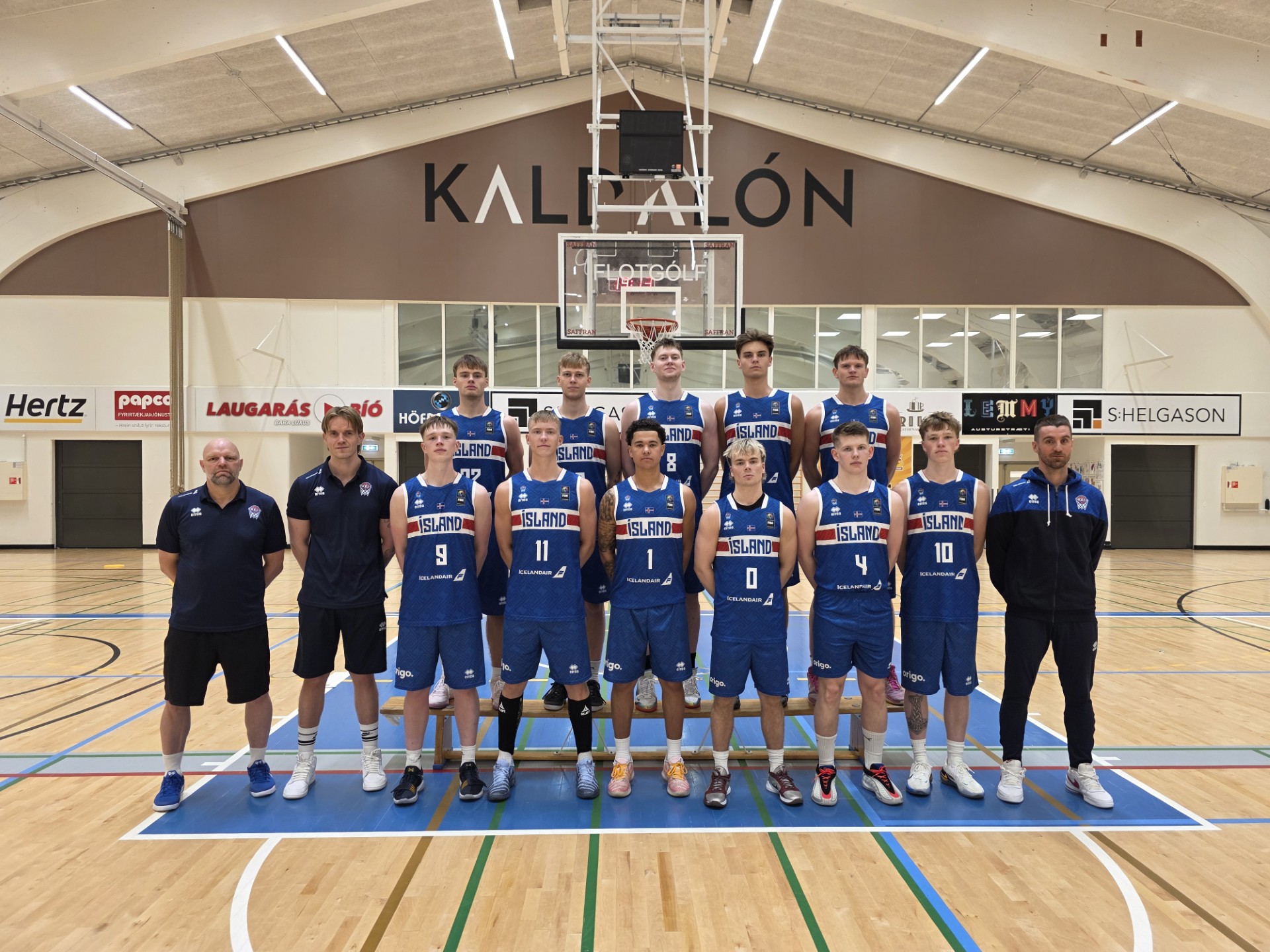 U20 ára landslið karla mætt á EuroBasket (EM) í Bratislava