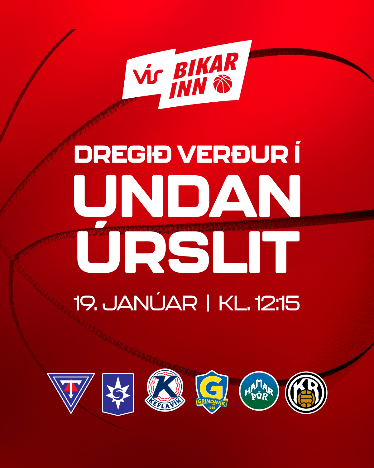 VÍS bikarinn | dregið í undanúrslit